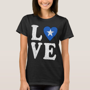 Love Support Somalia I Stand With Somalia Somalian T-Shirt
