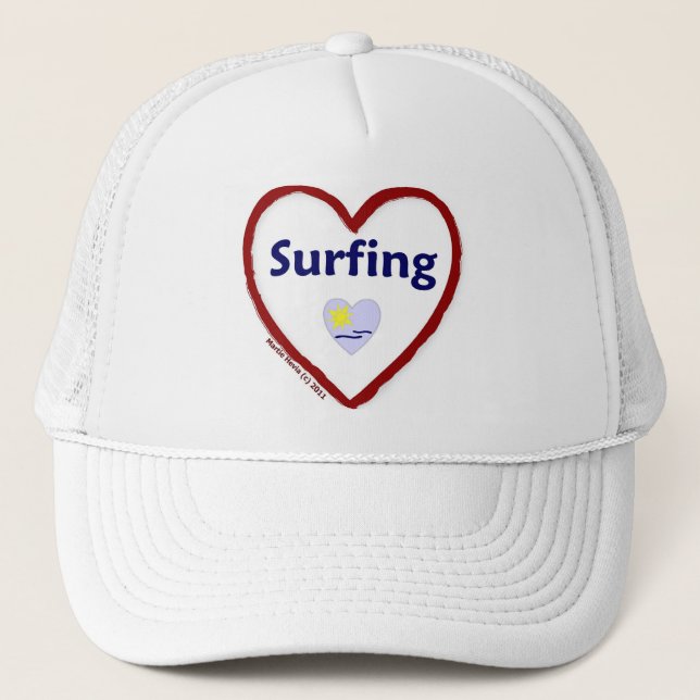 Love: Surfing - Hat (Front)