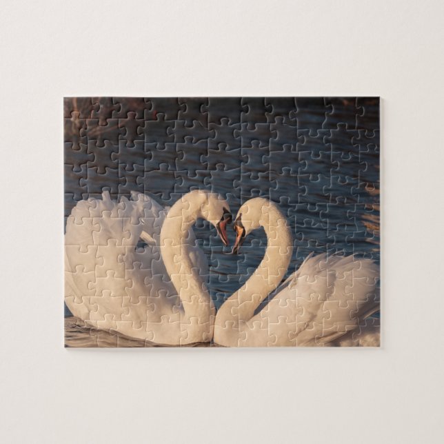 Love Swans Jigsaw Puzzle (Horizontal)