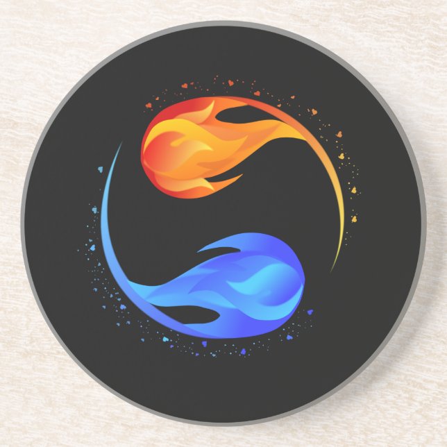 Love Symbol Coaster-  Coaster (Front)