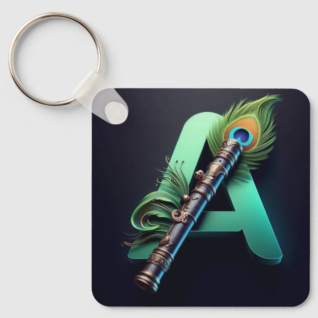 Love symbol  key ring (Front)