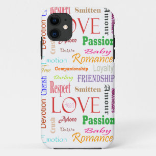 Love Synonyms by Shirley Taylor iPhone 11 Case