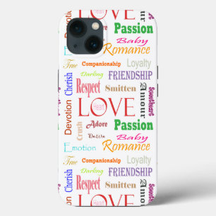 Love Synonyms by Shirley Taylor iPhone 13 Case