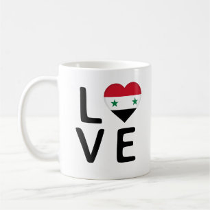 Love - Syria Flag Coffee Mug