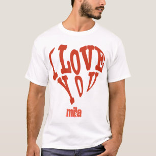Love T-shirt I love you