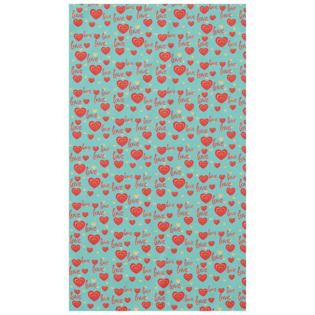 love tablecloth (Front)