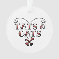 Love Tats & Cats Tattoo Style Heart