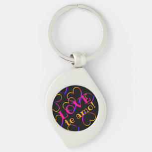 Love te amo! key ring