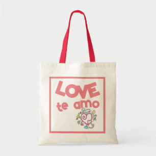 Love te Amo Tote Bag
