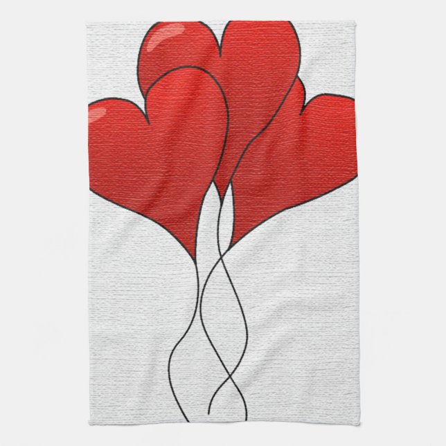 Love Tea Towel (Vertical)