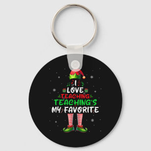 Love Teaching's My Favourite Xmas Music Teacher  Key Ring