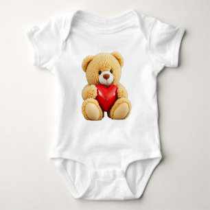 Love Teddy Baby Bodysuit