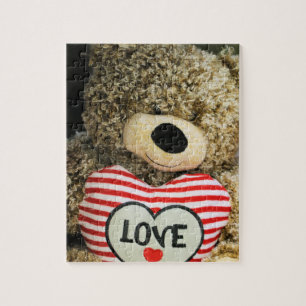 Love teddy jigsaw puzzle
