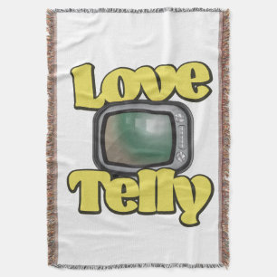 Love Telly Throw Blanket