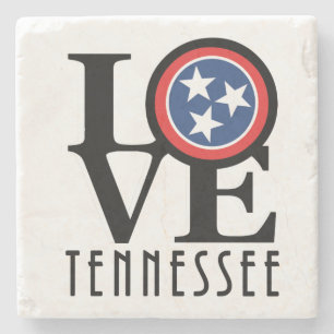 LOVE Tennessee Stone Coaster