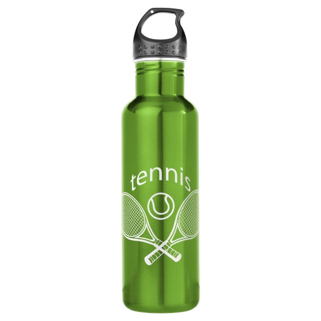 Love tennis 710 ml water bottle (Front)