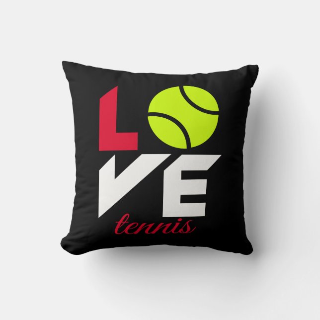 Love tennis cushion (Front)