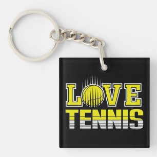 Love Tennis Keychain