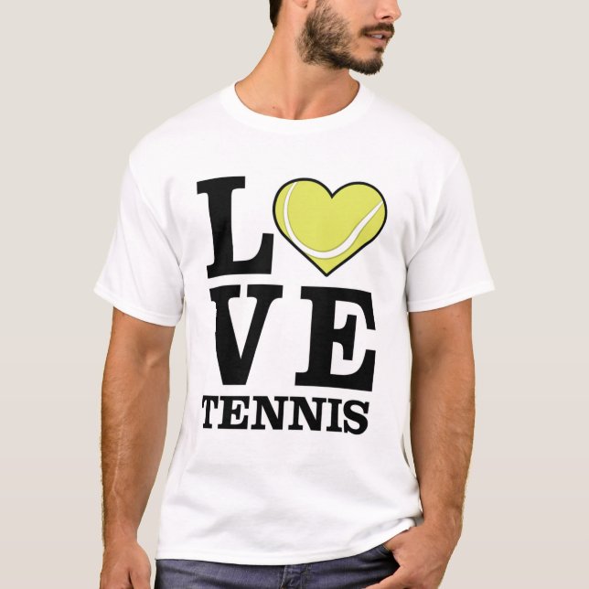 Love Tennis T-Shirt (Front)