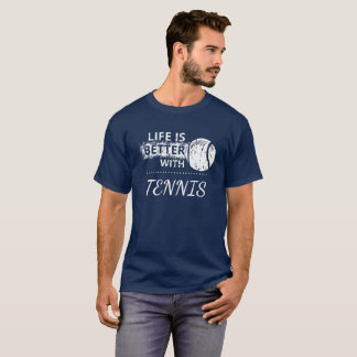 Love Tennis T-shirt with tennis ball