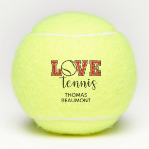Love Tennis Tennis Balls