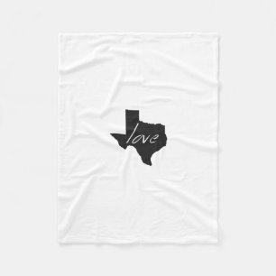 Love Texas Fleece Blanket