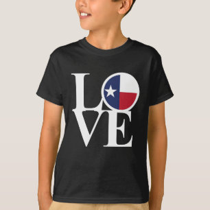 LOVE Texas Typography Shirt