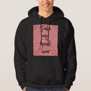 Love text hoodie