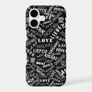 Love Text iPhone Case or Choose Colours