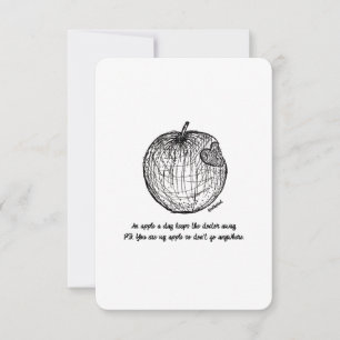 Love & Thank You, Don't Go Anywhere, Flat Card