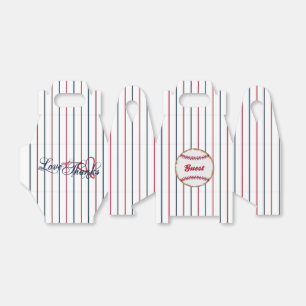 Love-Thanks Baseball Cookie R-GABLE FAVOR BOX