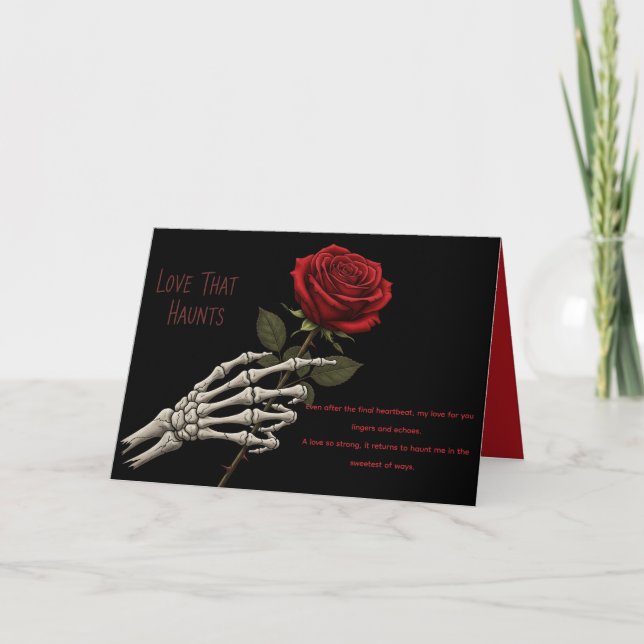  Love That Haunts Card (Front)