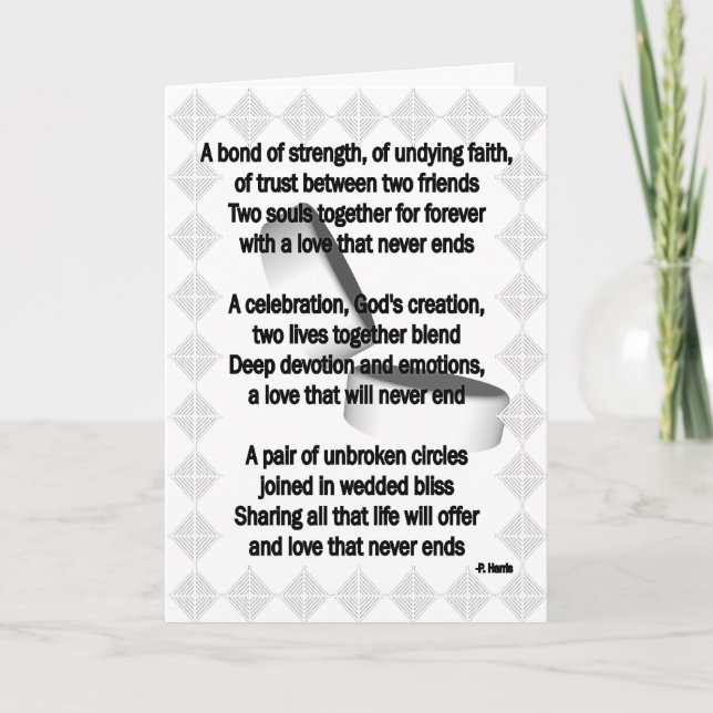 Love That Never Ends Card (Front)