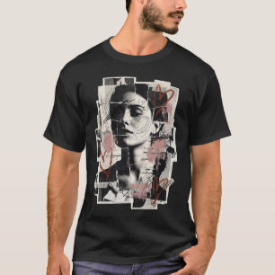 Love the Damage Distressed Street Collage T-Shirt