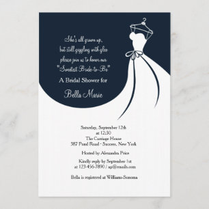 Love the Dress Bridal Shower Invitation