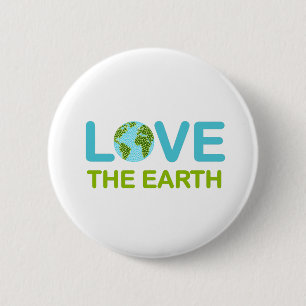 Love the Earth Earth Day Button