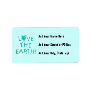 Love the Earth Environmental Label
