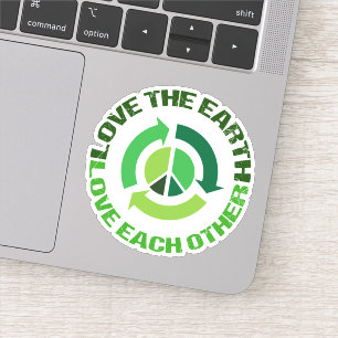 Love The Earth Green Environmental Activist Laptop