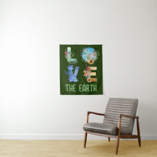 LOVE THE EARTH TAPESTRY