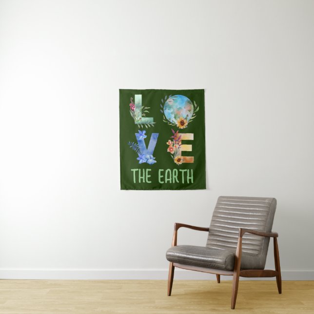 LOVE THE EARTH  TAPESTRY (In Situ)