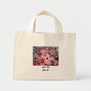 Love the Earth! Tote bags Pink Dogwood Flowers