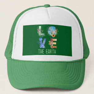 LOVE THE EARTH TRUCKER HAT