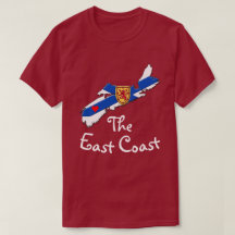 Love The East Coast  Heart Nova Scotia shirt