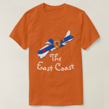 Love The East Coast  Heart Nova Scotia shirt