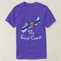 Love The East Coast  Heart Nova Scotia shirt