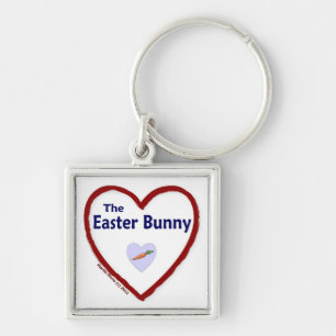 Love The Easter Bunny Key Ring