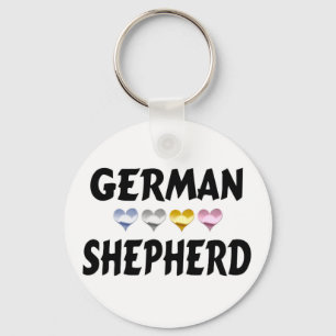 Love the German Shepherd Dog Key Ring