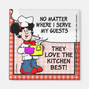 Love The Kitchen Best Magnet