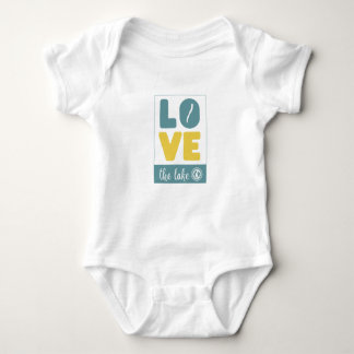 Love the lake Baby  Baby Bodysuit