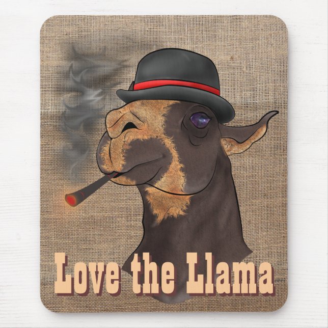 Love the Llama - Mousepad (Front)